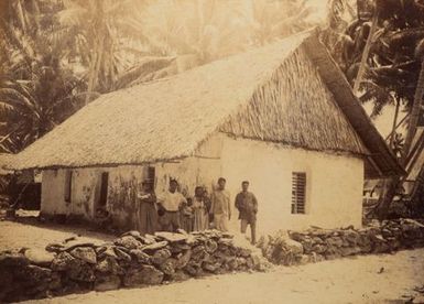 King's House Manihiki. From the album: Views in the Pacific Islands