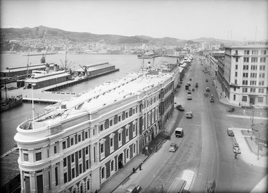 Overlooking Customhouse Quay, Wellington