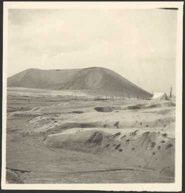 Desolation after volcanic eruption, Rabaul, New Guinea, 1937 / Sarah Chinnery