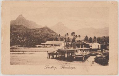 Landing, Rarotonga