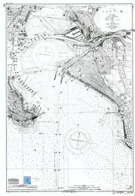 Australia, Victoria, Port Phillip, Port Melbourne from the British chart 1937.: Australia. Victoria. Port Phillip. Port Melbourne. (Sheet 2764)