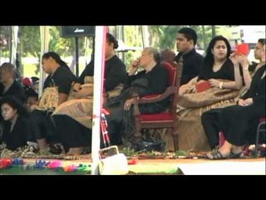 Part 2 of 2 Tongan King - King Siaosi Tupou V Funeral