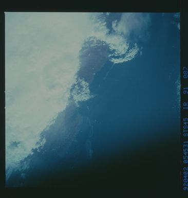 S45-91-087 - STS-045 - STS-45 earth observations