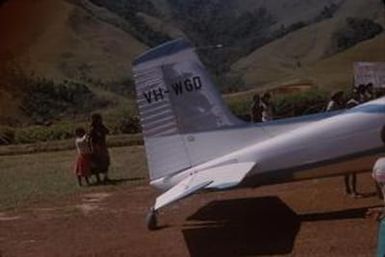 [Airplane in Eastern Highlands of Papua New Guinea]