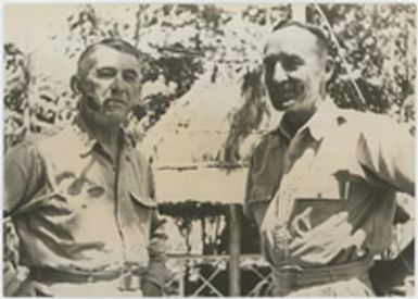 American Generals in New Guinea [Walter Krueger and Horace Fuller]