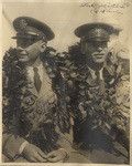 First "aerial" visitors to Honolulu - June 29th, 1927