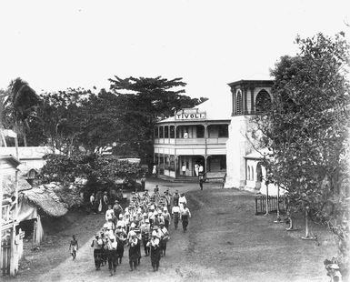 British guard, Apia