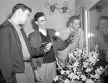 Phi Gamma Delta fraternity Fiji Rose Formal Dance, Bloomington, IL, 1953