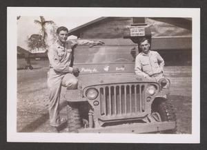 [Jim Counts and Mr. Brady with Vehicle]
