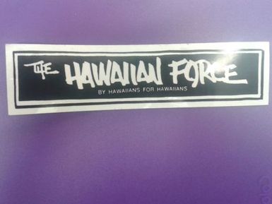Sticker 'The Hawaiian Force'