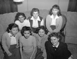 Foreign students at Illinois Wesleyan University, Bloomington, IL, 1949