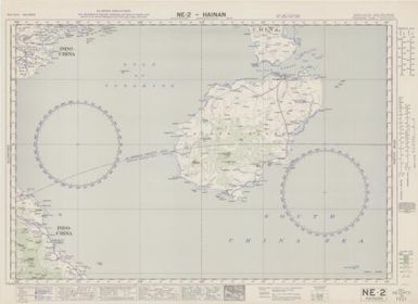Australian aeronautical map: Hainan (Sheet NE2)
