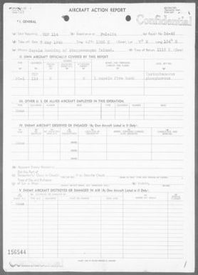 VMF-114 - ACA Reps Nos 34-36-Air opers against the Palau Islands, 5/7-8/45