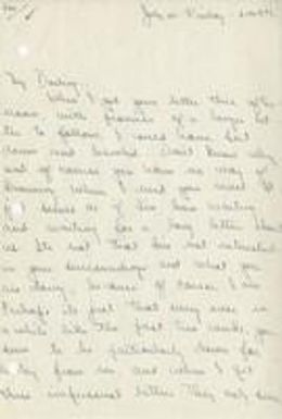 Letter from Bobby Johnston to Warren [Letter 397]