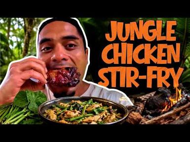 Making Chicken Stiry-Fry In The Samoan Jungle | Fresh Feeds