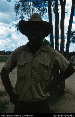 Unidentified Aboriginal man