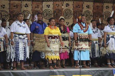 Māngere College, Soke performance at ASB Polyfest, 2015