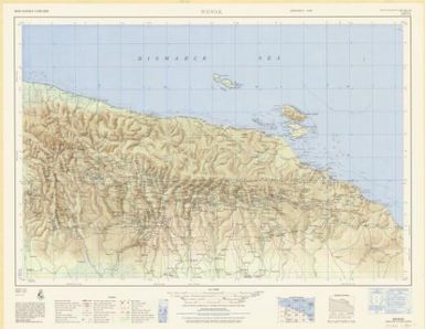 New Guinea 1:250,000 (Wewak ; SA 54-16 ; 1966)
