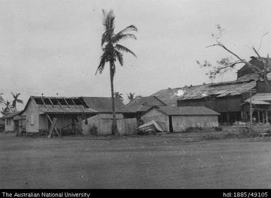 Nausori Mill - Cane Inspector's office after hurricane