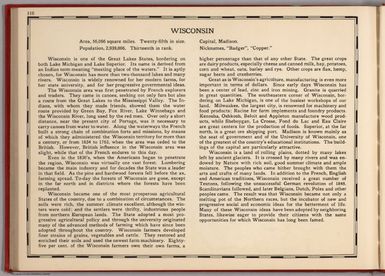 (Text Page) Wisconsin.