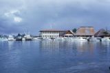 French Polynesia, Papeete waterfront scene