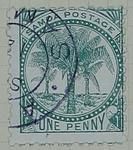 Stamp: Samoan One Penny