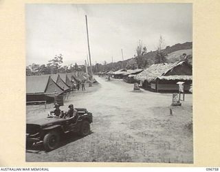 KARAWOP, NEW GUINEA, 1945-09-18. THE COLLEGE AREA AT THE EDUCATION SECTION, 2/6 CAVALRY COMMANDO REGIMENT