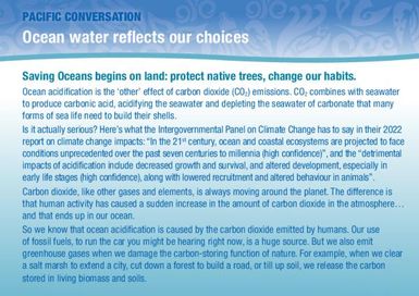 Pacific Conversation Card Series : Ocean Water Reflects Our Choices