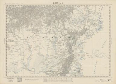 Australian aeronautical map (Sheet A3)