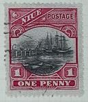 Stamp: Niuean One Penny