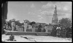 Funeral in royal cemetery, Tongatapu