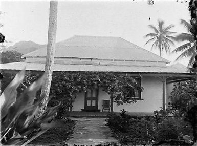 Exterior view of a european style house