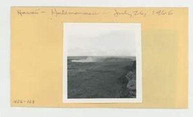[Halemaʻumaʻu Crater in Hawaii, envelope IE26-127]
