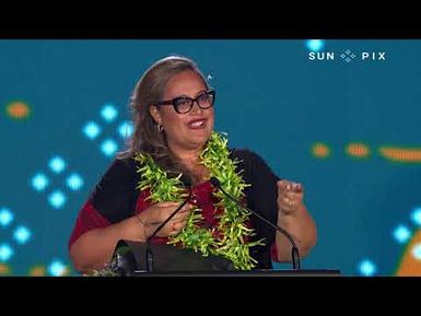 Pacific Enterprise Winner Amatailevi Stella Muller's speech | SunPix Awards 2020