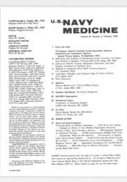 U.S. NAVY MEDICINE Volume 67, Number 2, February 1976