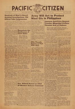 Pacific Citizen Vol. 22 No. 3