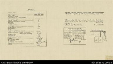 Papua New Guinea, Southern New Guinea, Mt Missim (reverse), 1943