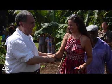 NC - Ile Ouen : Inauguration de la pépinière de reboisement - Province Sud / INTEGRE