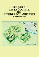 Bulletin de la Société des Études Océaniennes numéro 284