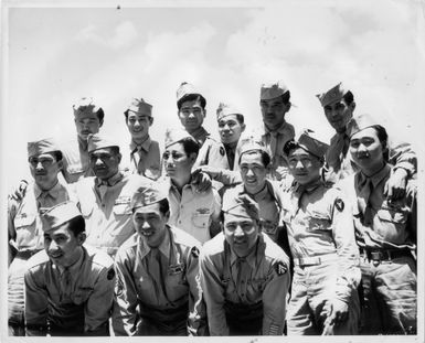 Nisei soldiers awaiting furlough