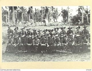 SIAR, NEW GUINEA. 1944-06-23. PERSONNEL OF NO.18 PLATOON, D COMPANY, 57/60TH INFANTRY BATTALION