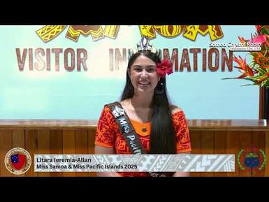 Miss Sāmoa's Timely Encouragement on Social Media Use during this Election Period