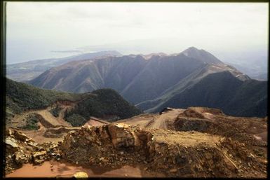 Mountain top quarry