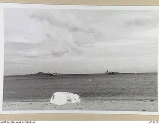 PORT MORESBY - AIRCRAFT A18-11 (LEFT) AND A18-10 (RIGHT) - OFF ELA BEACH, SOUTH EAST OF PORT MORESBY