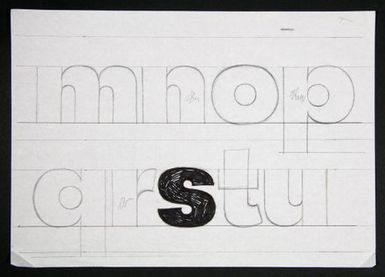 Churchward Type Ultrabold 2002 Sketch