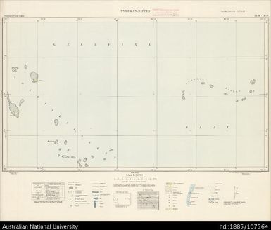 Indonesia, Western New Guinea, Tydeman-Riffen, Series: Nederlands-Nieuw-Guinea, Sheet 11-M & 11-N, 1958, 1:100 000