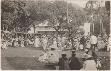 People in a park