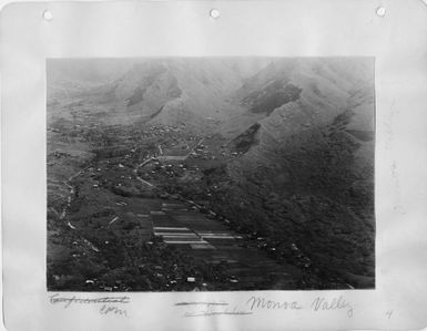 Hawaii - Mountain Hualalai through Mona Valley