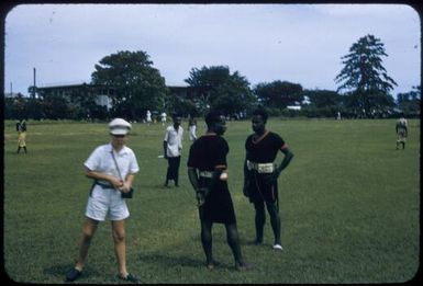 Police boys at Lae, between 1955 and 1960 / Tom Meigan