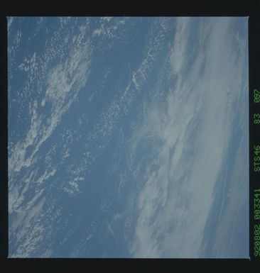 S46-83-097 - STS-046 - Earth observations from the shuttle orbiter Atlantis during STS-46